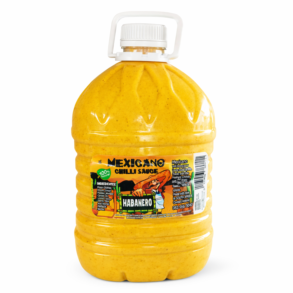 Habanero Chilli Sauce 5L